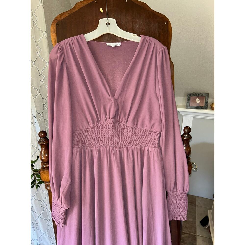 Baltic Born Olivia Maxi dress in vintage plum women’s size Large - Picture 3 of 12